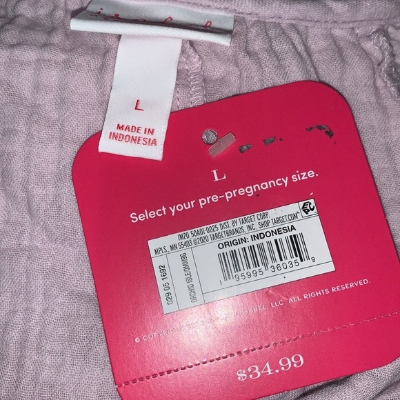 Isabel Maternity by Ingrid & Isabel Women's Short Sleeve Dress- Light Purple - Picture 9 of 11